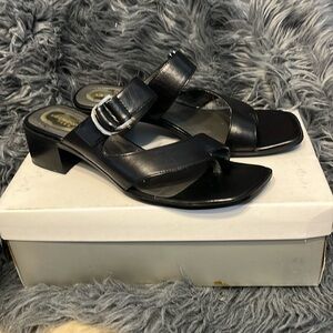 Liz Claiborne Flex Sandal black 8 1/2